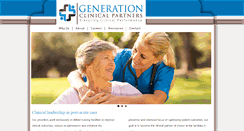 Desktop Screenshot of generationclinical.com